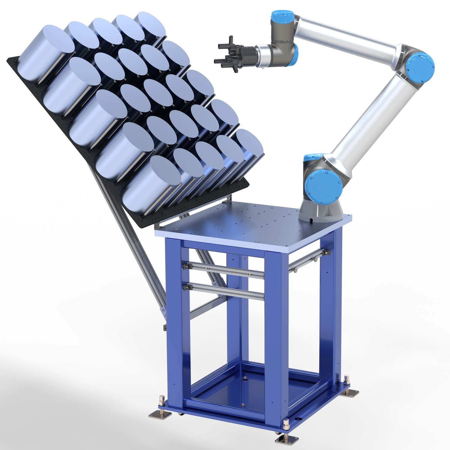 lathe tending cart